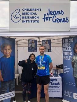 Jonathan completes Run Melbourne raising money for charity